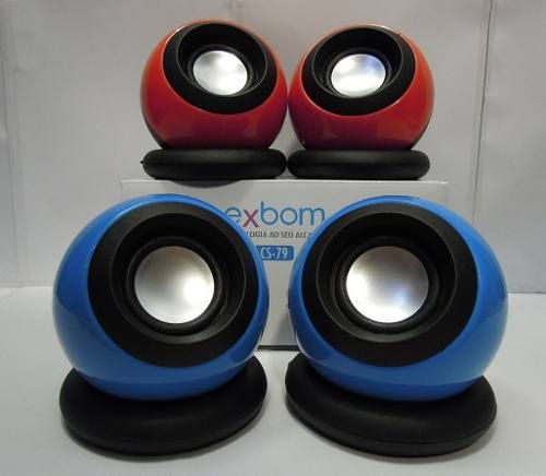 Mini Caixa De Som Para Pc Cs-79
